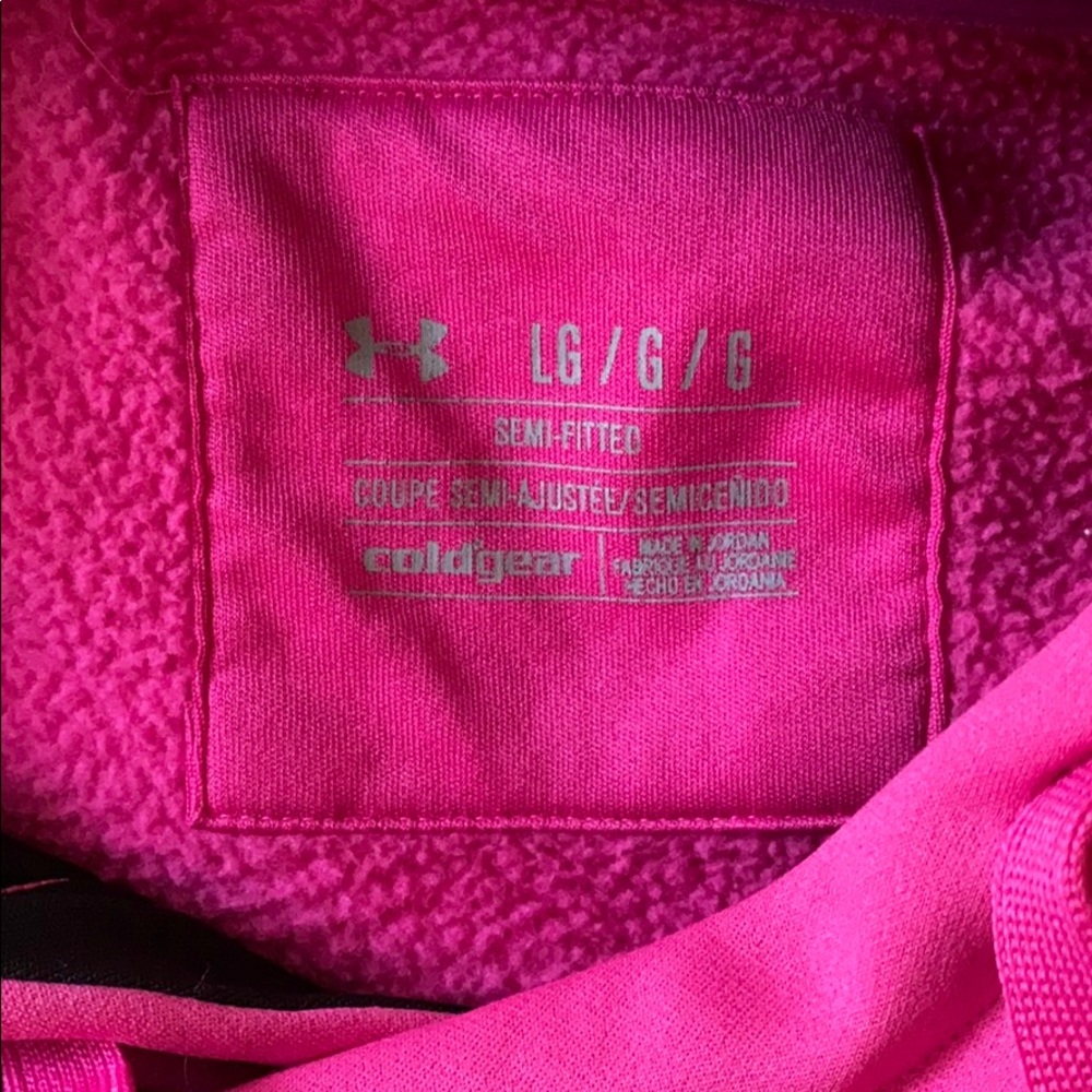 Under Armour Semi Fitted Coldgear Hoodie L - Picture 10 of 10